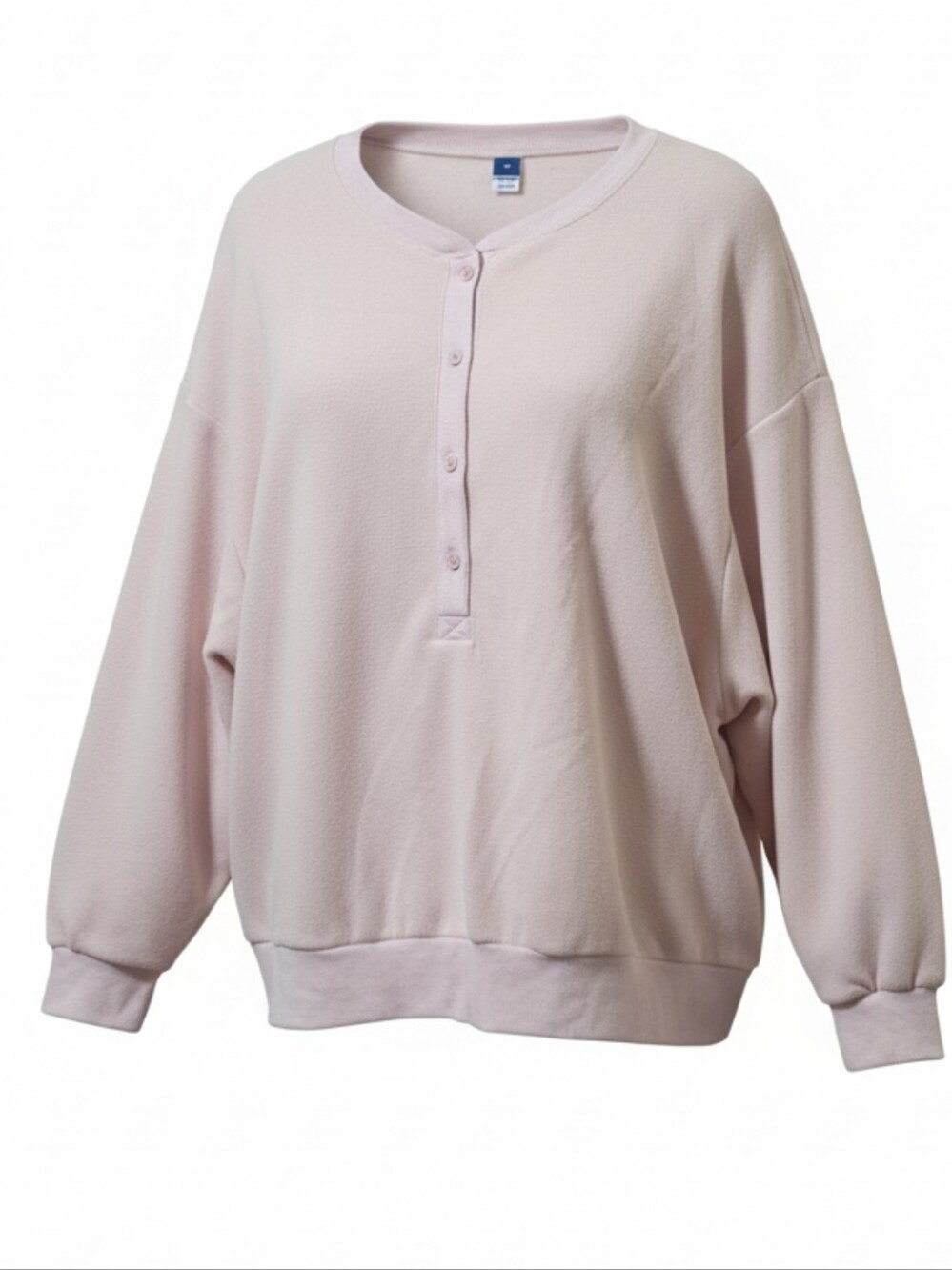 Old Navy Light Pink Henley Pullover Sweater- Super Soft!